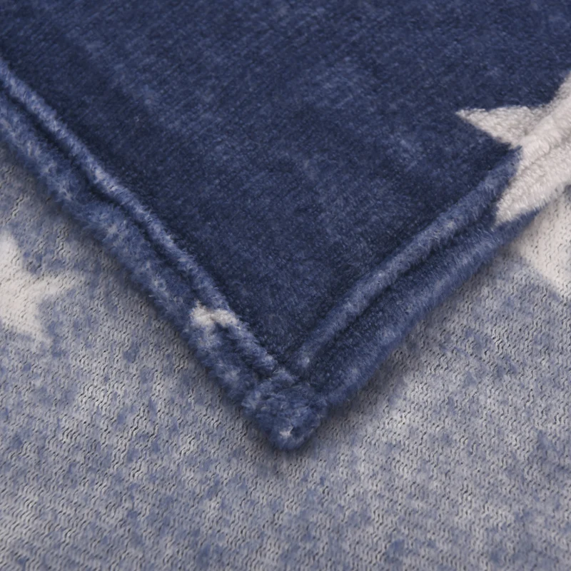 LREA blue stars одеяло из кораллового флиса плед для постельных принадлежностей или дивана путешествия be usd бросок осень и лето