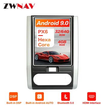 

Android 9.0 PX6 DSP Tesla style Car No DVD Player GPS Navigation For NISSAN X-TRAIL Qashqai 2007-2014 multimedia player headunit