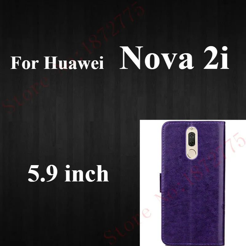 Huawei Nova 2i Чехол для huawei P20 P8 P10 P9 Lite Mini Honor 9 5A 6A 8 5C 7C 6X Коврики 10 Lite Y3 Y5 II Y9 Y6 7A Pro P Smart флип-чехол - Цвет: Huawei Nova 2i