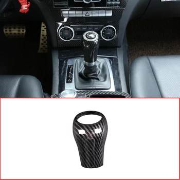 

For Mercedes Benz A C E G GLK CLS Class W169 W203 W204 W211 W212 W463 X204 W219 W218 Car Gear Shift Knob Cover Trim Accessories