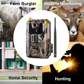 

HC-900LTE 4G 16MP Hunting Trail Night Vision SMS/MMS/SMTP/FTP Waterproof Camera 2-inch screen high-definition digital camera