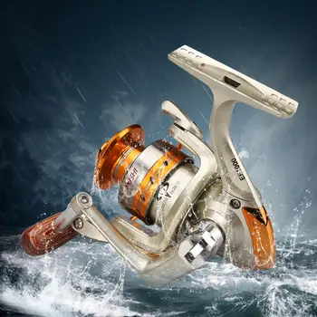 

12BB 5.2:1 Metal Spool Spinning Fishing Reel 12BB Ball Bearings Carp Fishing Reel EF1000-7000 Series Spinning