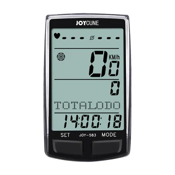 

Bike Waterproof Computers Multi-function Bt Code Table Large-screen Backlight with Eight Countries Language