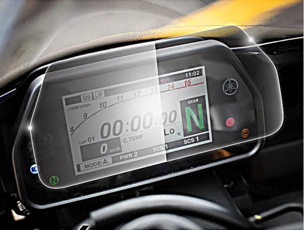 Кластерная защитная пленка от царапин Защитная для экрана Yamaha R1/R1M/R1S 2015 2018 MT 10SP/FZ