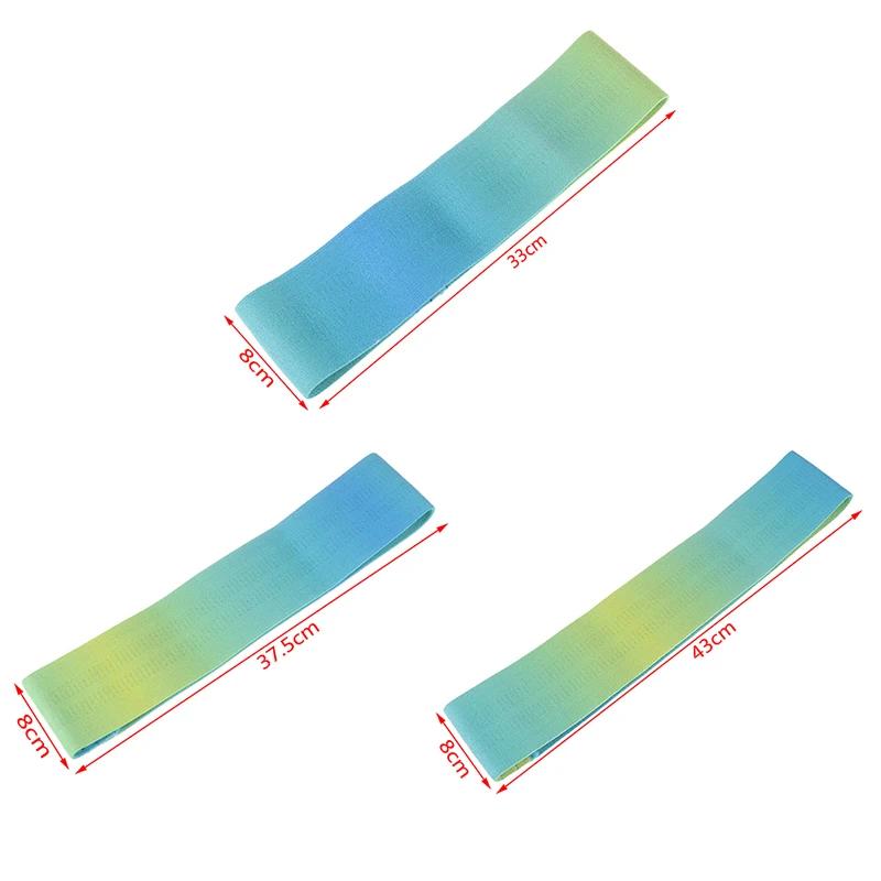 Elastic Band Exercise for Thigh Hips 1PC Multicolor Latex Slip Resistance Band