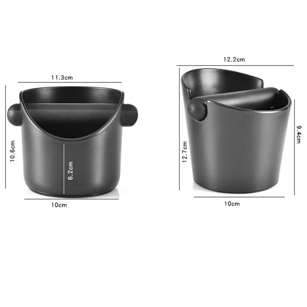 

Durable Coffee Knock Box Handle Coffee Residue Bucket Grind Waste Bin Espresso Grounds Container Residue Storage Container