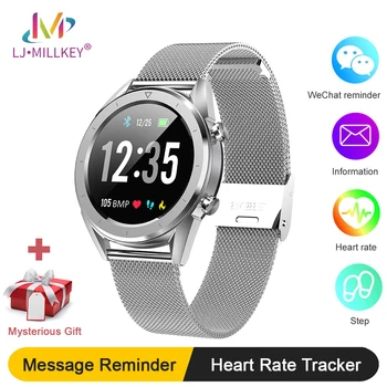 

DT28 smart watch for women fitness tracker smartwatch android watches for men Passometer Call Reminder Full Touch ROUND Screen