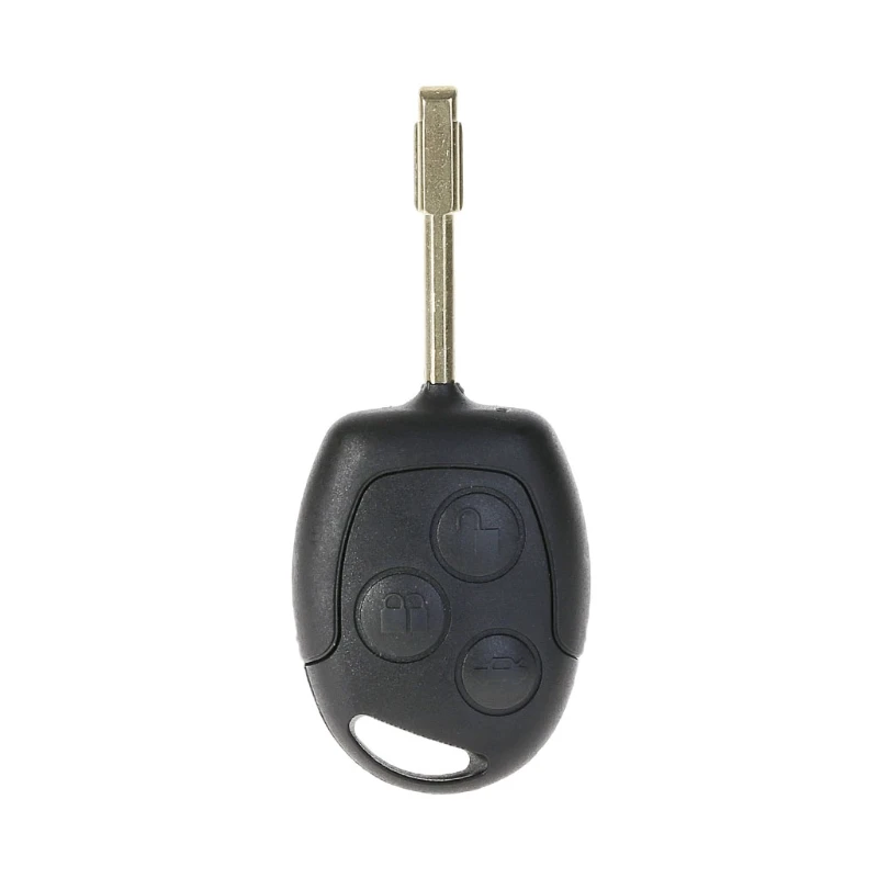 

High Quality 1 Pc New Auto Car 433MHZ 4D60 Chip 3 Button Remote Entry Key Fob Case For Ford Mondeo Fiesta Focus