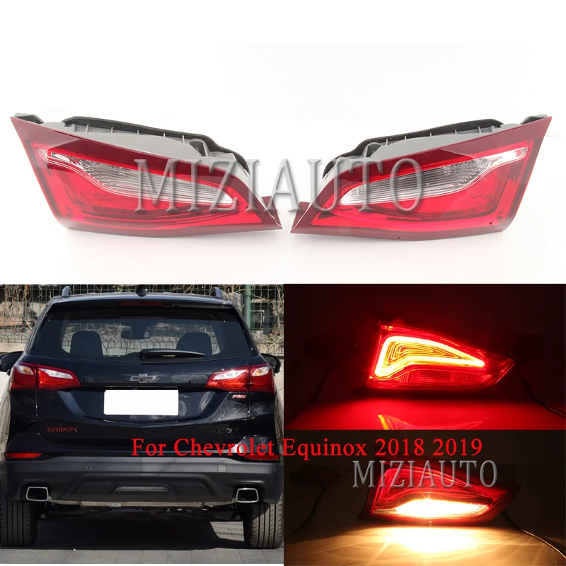 Для Chevrolet Equinox внутренний боковой задний фонарь 1 шт. стоп-сигнал поворот сигнала задний бампер противотуманная фара задние фонари