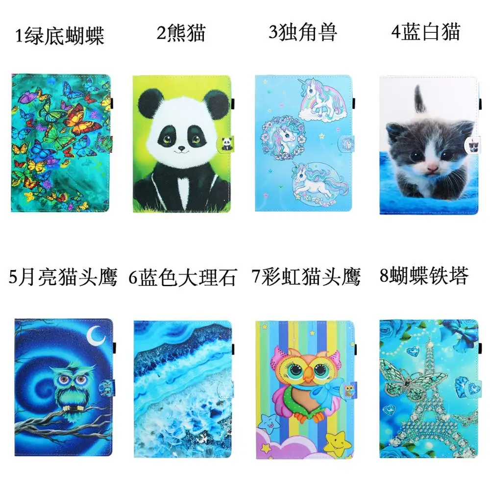 Leather Case for Samsung Galaxy Tab A SM-T510 SM-T515 T510 T515 Tablet Cover Stand Funda For Tab A 10.1'' Coque Capa
