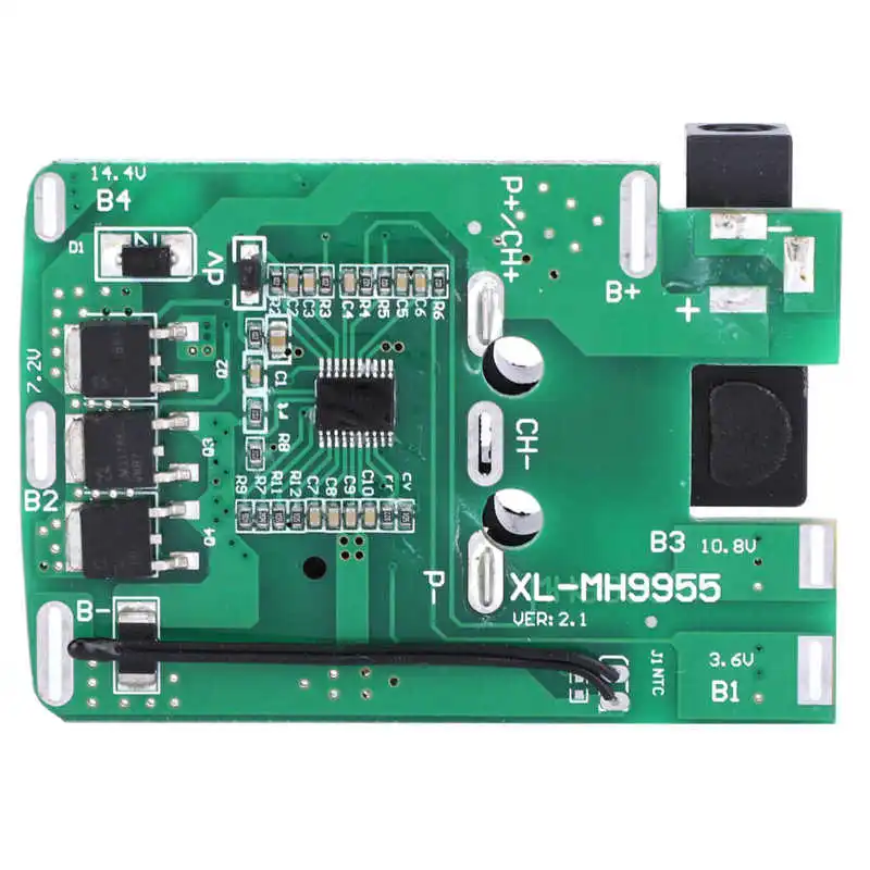 리튬 배터리 보호 보드, 18650 리튬 배터리 회로 기판 모듈, XL-MH9955 전동 공구, 21V 보호 칩, 5 시리즈
