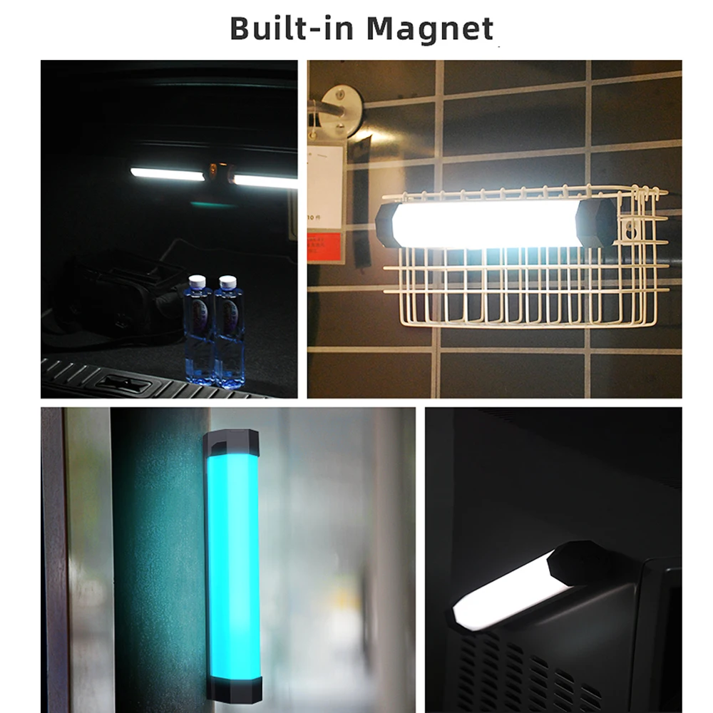 Tubo de Luz Suave à Prova Preenchimento na Lâmpada Luz de Vídeo Dwaterproof Água Portátil Handheld Vara 4 Cena Efeitos Iluminação Fotografia Led Rgb - Image 4