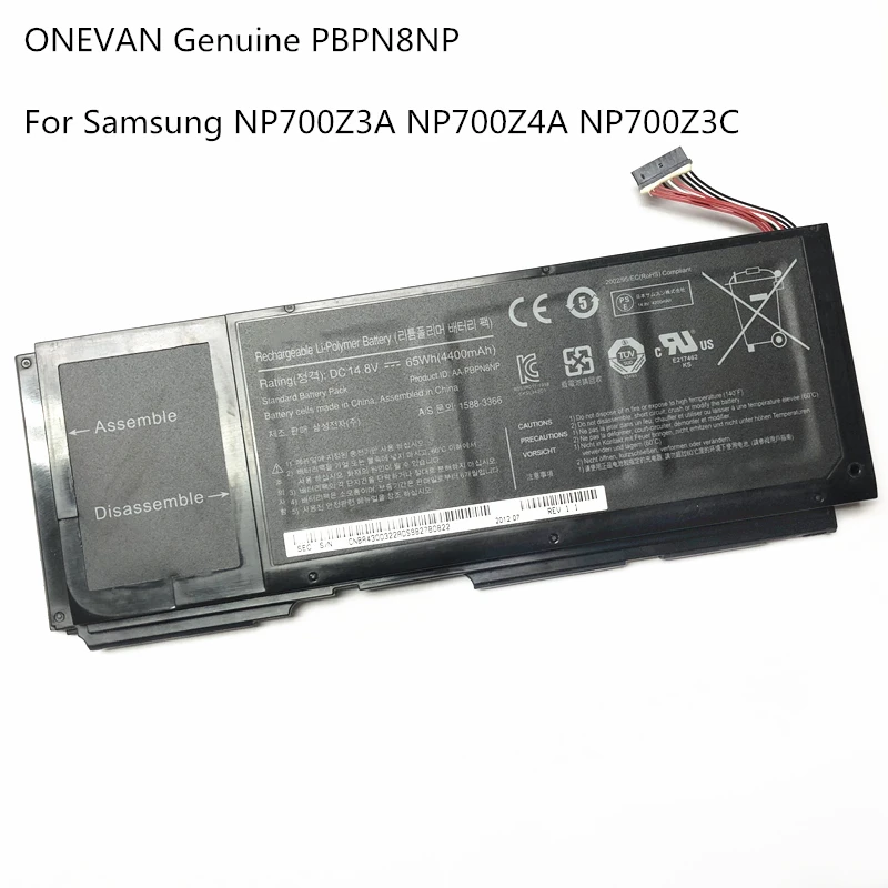 ONEVAN натуральная AA-PBPN8NP Аккумулятор для ноутбука Samsung NP700Z3A NP700Z4A NP700Z3C BA43-00322A 1588-3366