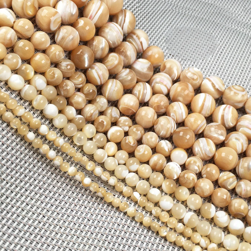 Loose Beads Natural Shell Mother of Pearl for Jewelry Making