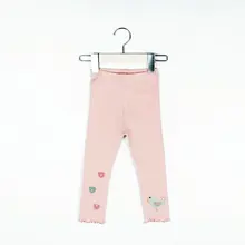 Girls Autumn New Style Leggings Pure Cotton Korean-style Baby Girls Trousers Versatile Spring And Autumn CHILDREN'S Trouser