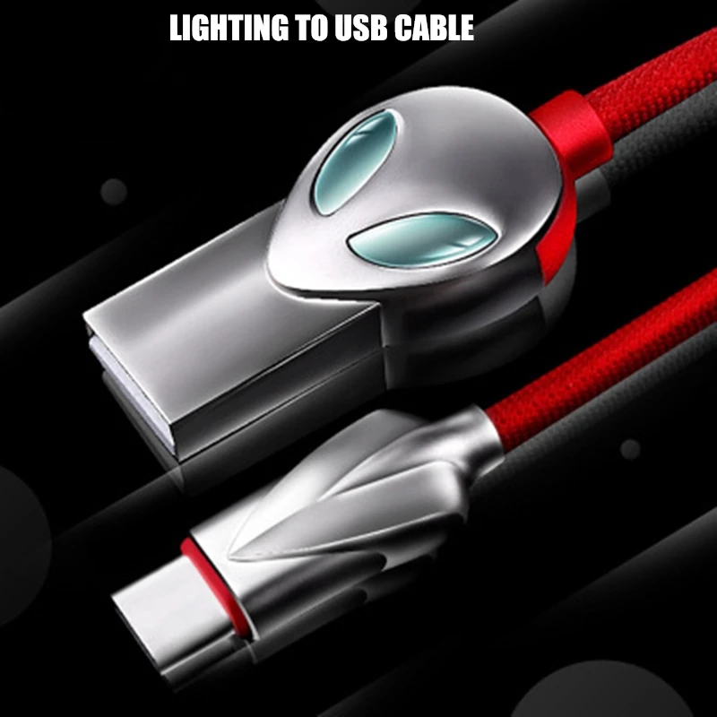 Тип кабель для зарядки данных USB модный Смартфон быстрая зарядка быстрая Синхронизация данных для type-C Android Micro USB провод из сплава