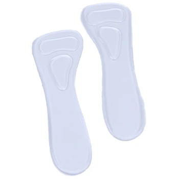 買取 1ペア3/4長さマッサージ抗スリップ整形外科インソールハイヒール女性ゲル中足骨クッション靴インソールアーチサポート
