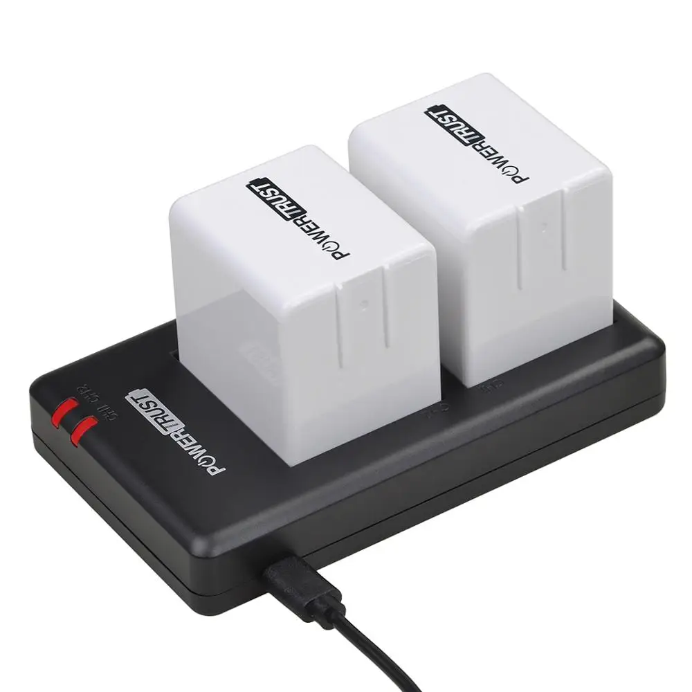 Powerconfiança-bateria Recarregável 2x3660mah a2 Bateria Recarregável para Câmera Arlo go Vma4410 com Carregador de Bateria Dupla