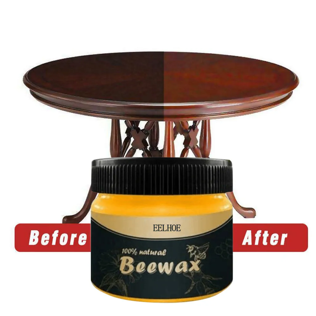 Дерево приправа пчелиный воск полное решение мебель уход Beewax домашняя Чистка