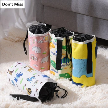 

Blocks Toy Clean-up Storage Bag Organizer Large Household Sundries Containers Bags Waterproof Storage Bucket Drawstring Bag