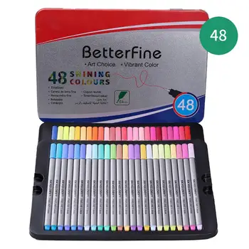 

20/24/48/72 Colors Gel Pens Set Glitter Gel Pen Fine Tip Drawing Pens for kids Coloring Books Journals Drawing Doodling Markers
