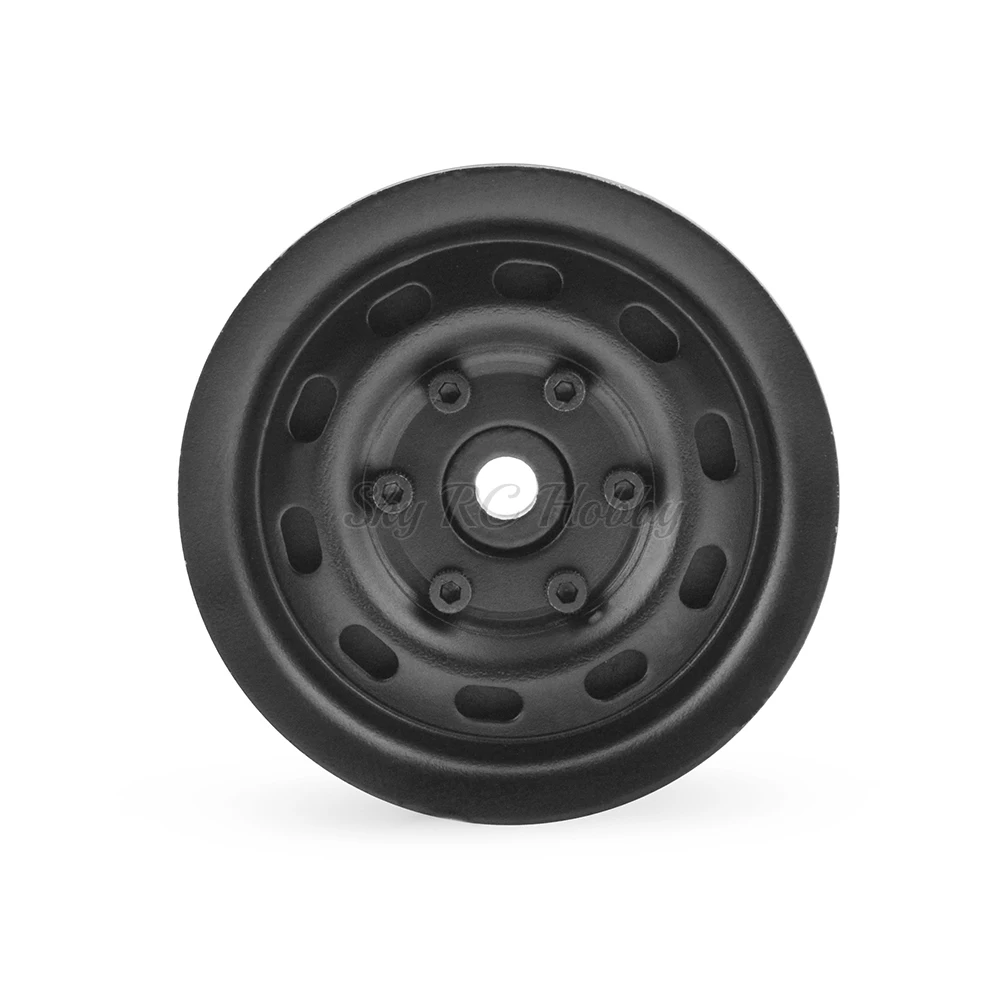 4PCS Metal Beadlock 1.9 Wheel Rim for RC Rock Crawler Traxxas TRX-4 TRX4 D90 D110 TF2 Axial SCX10 90046 (4)