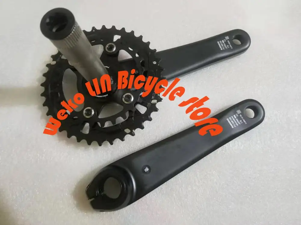 Deore xt FC-M8100 Шатун 2*12S MTB велосипед 170 мм 175 мм M8100 36-26T - Цвет: 170mm