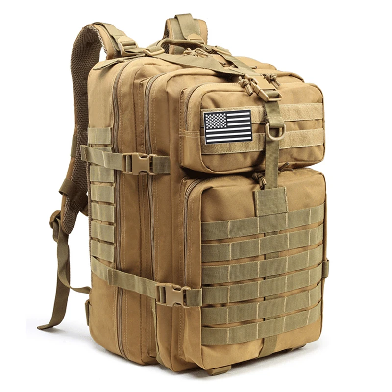 

Large Capacity 45L Tactical Gear 3P Molle Bag Military Backpack Outdoor Camouflage Backpack Camping Hiking Rucksacks Hunting Bag