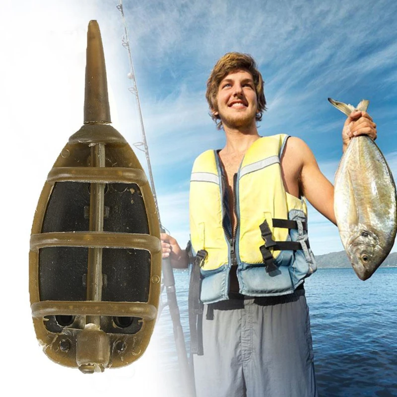 Для рыбалки на карпа, метод подачи 20/25/35g пресс-форм рыболовные принадлежности Инструменты