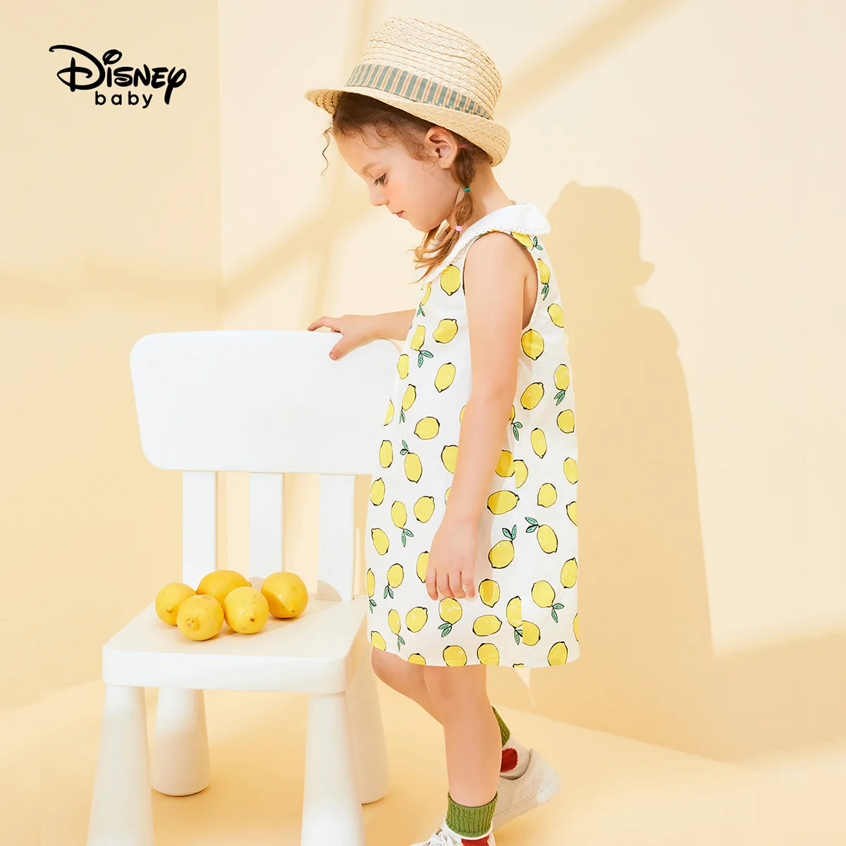 Оригинальная юбка жилет для девочек и детей Disney милая летняя с изображением