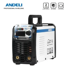 ANDELI ARC-250E 250A IGBT инвертор постоянного тока дуговой сварочный аппарат MMA сварочный аппарат для работы и электрической работы с аксессуарами