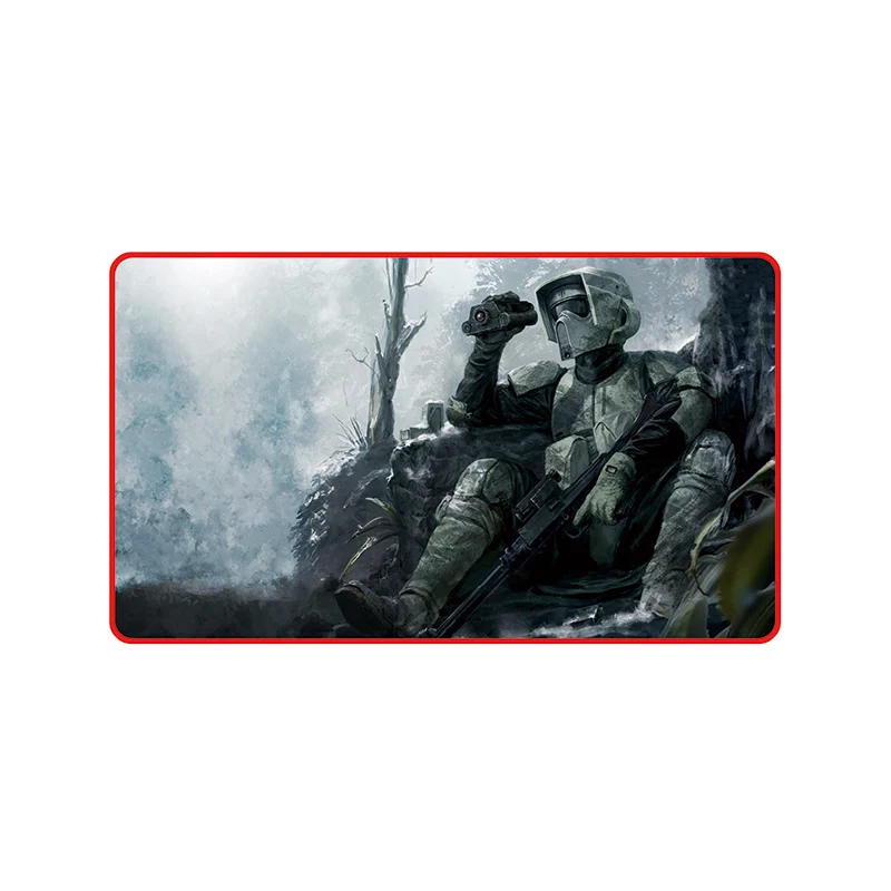 600x350mm FFFAS HD игровой коврик для мыши RGB с блокировкой края Удобная картинка помогает мыши эффективно перемещать светильник - Цвет: 600x350mm
