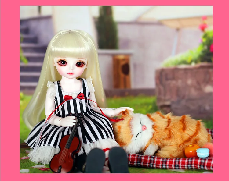 1/6 масштаб BJD Кукла Милый ребенок девочка BJD/SD смола фигурка кукла DIY модель игрушка подарок. Полный набор с одеждой, обувью, париком A0114Miyo YOSD