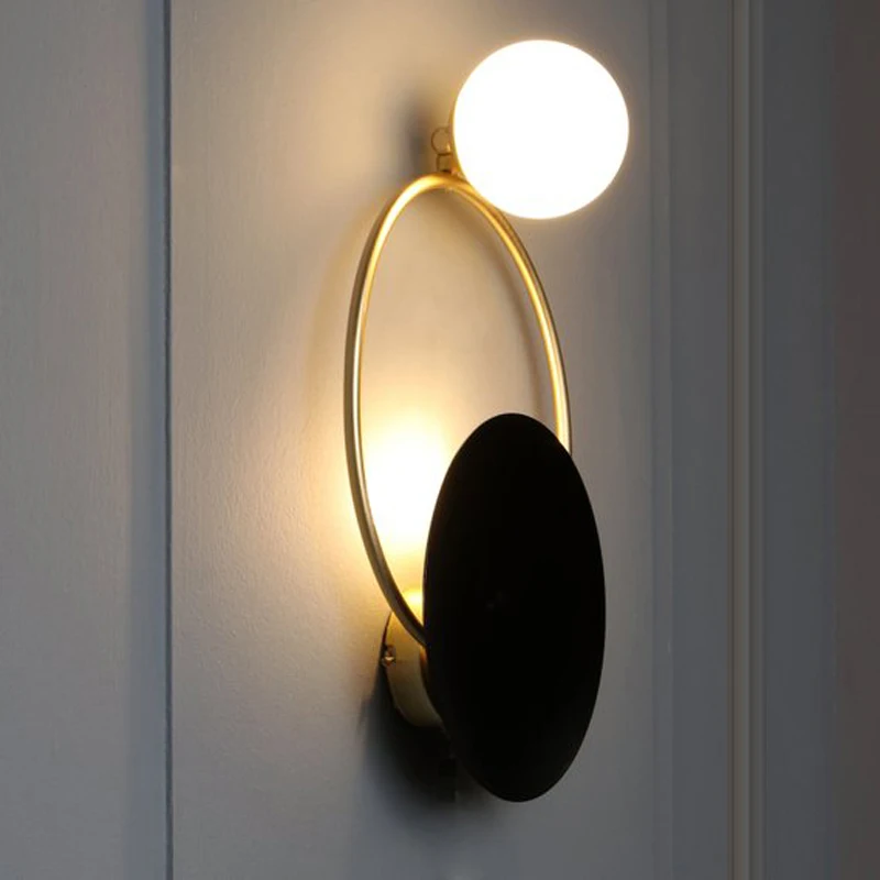 

New Designer Wall Lamp Simple Modern Individual Room Bedroom Studio Hallway Model Room LED Lamps