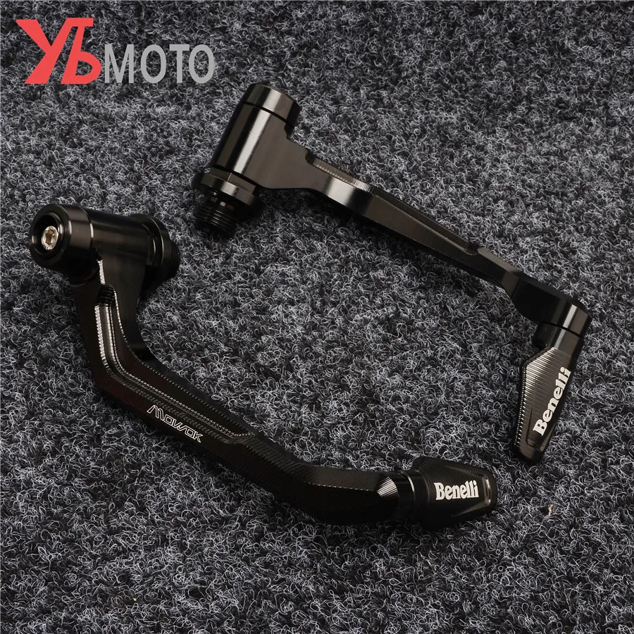 Benelli logo black Для Benelli Leoncino 250 500 500X BJ250 502C 302S 752S TNT BN 600 300 250 600i 302 Руль управления для рук Защитные ручки - Цвет: Benelli logo black