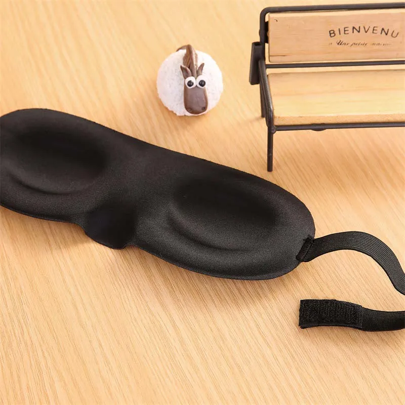 1Pc 3D Sleep Mask Natural Sleeping Eye Mask Eyeshade Cover Shade Eye Patch Women Men Soft Portable Blindfold Travel Accessories
