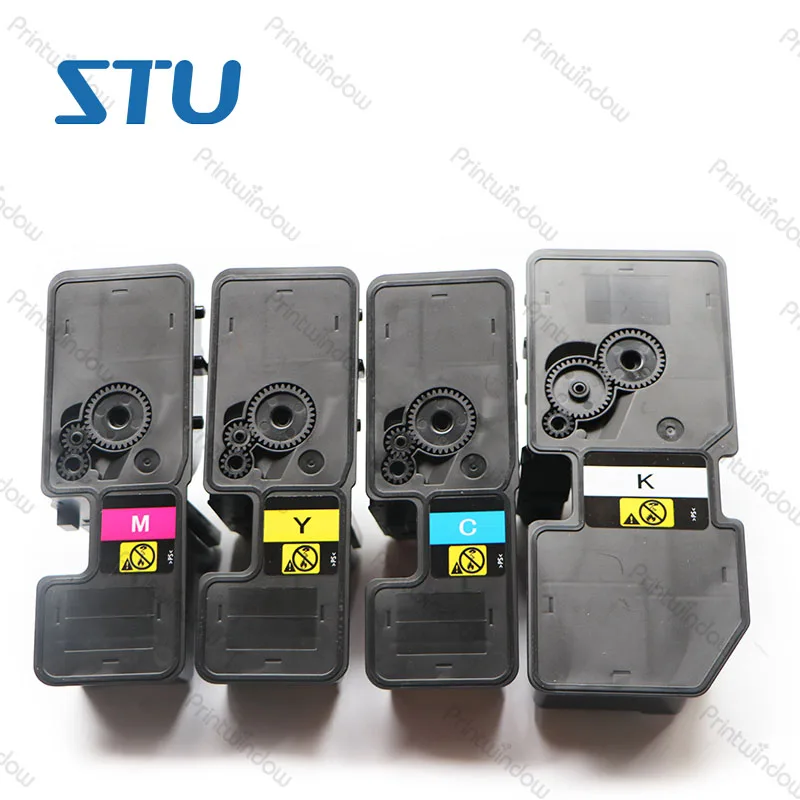 1 комплект из 4 предметов одежды: cmyk TK5223 TK5233 TK5253 TK5263 тонер-картридж для Kyocera M5021 M5521 P5026 тонер