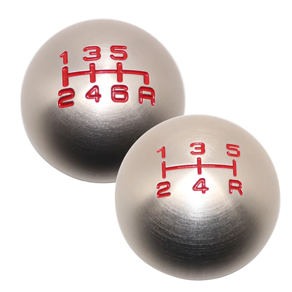 

Car 5/6 Speed Manual Transmission Gear Shift Knob Ball M10x1.5 Thread Shifter Lever Handle For Honda Civic City CRV