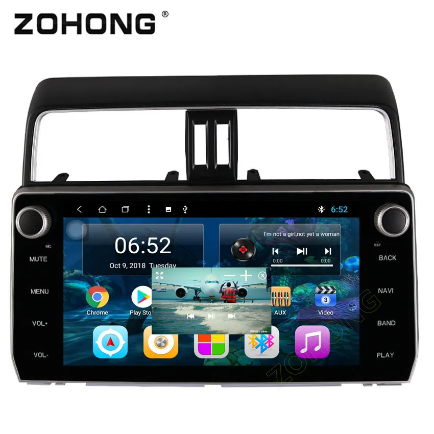 Best 10.2 inch 8 Core 2+32Gb Android car multimedia for Toyota Land cruiser Prado 150 Car Radio DVD Player gps navigation 2019 2018 0 Best 10.2 inch 8 Core 2+32Gb Android car multimedia for Toyota Land cruiser Prado 150 Car Radio DVD Player gps navigation 2019 2018 0