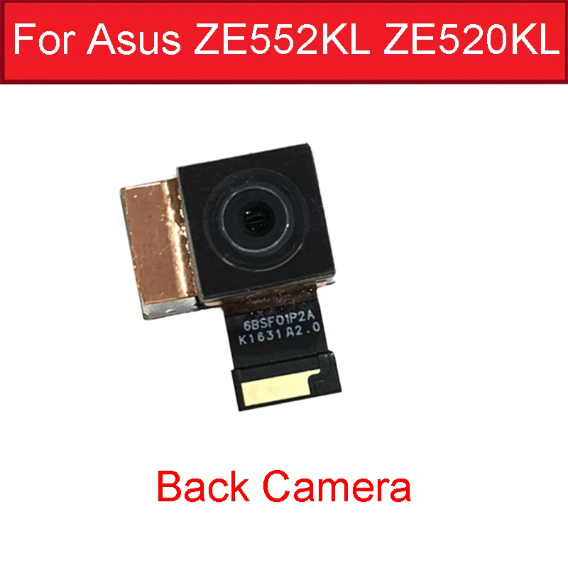 Câmera Frontal e Traseira para Asus Zenfone Ze552kl Ze520kl Z012da Z017da Módulo de Câmera Traseira Pequena e Grande Cabo Flexível - Image 3