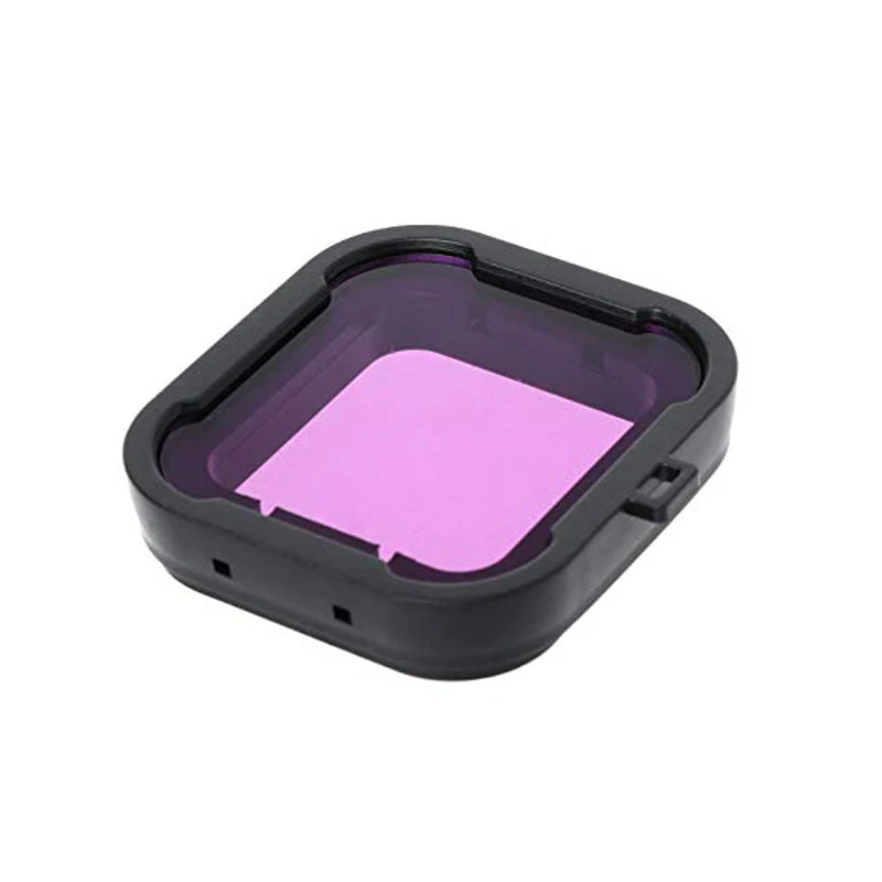 Подводная Вода Дайвинг Корпус фильтр для Xiaomi Yi 2 поколения 4K Экшн камера водонепроницаемый Объектив Аксессуары