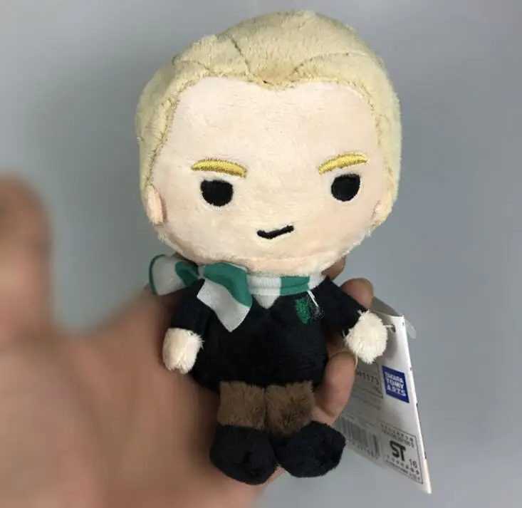 Мягкая мини-сумка с подвесками из фильма Hp Potter Dobby Ron Draco Malfoy плюшевые куклы tv Hp7 Hedwig сова, плюшевые игрушки для детей в подарок
