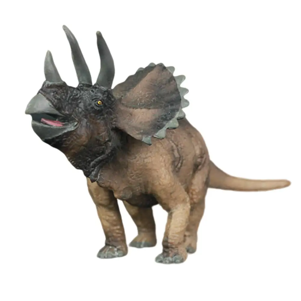 

Simulation Figurine Model Toys Triceratops Ancient Animal PVC Figurine Early Educational Kids Toy Gift Home Office Decoration