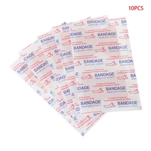 10 шт., в форме бабочки одноразовая медицинская клейкая повязка для бандажа-помощи пластырь