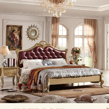 

Represents authority, luxury and nobleness European style furniture Classic Bed