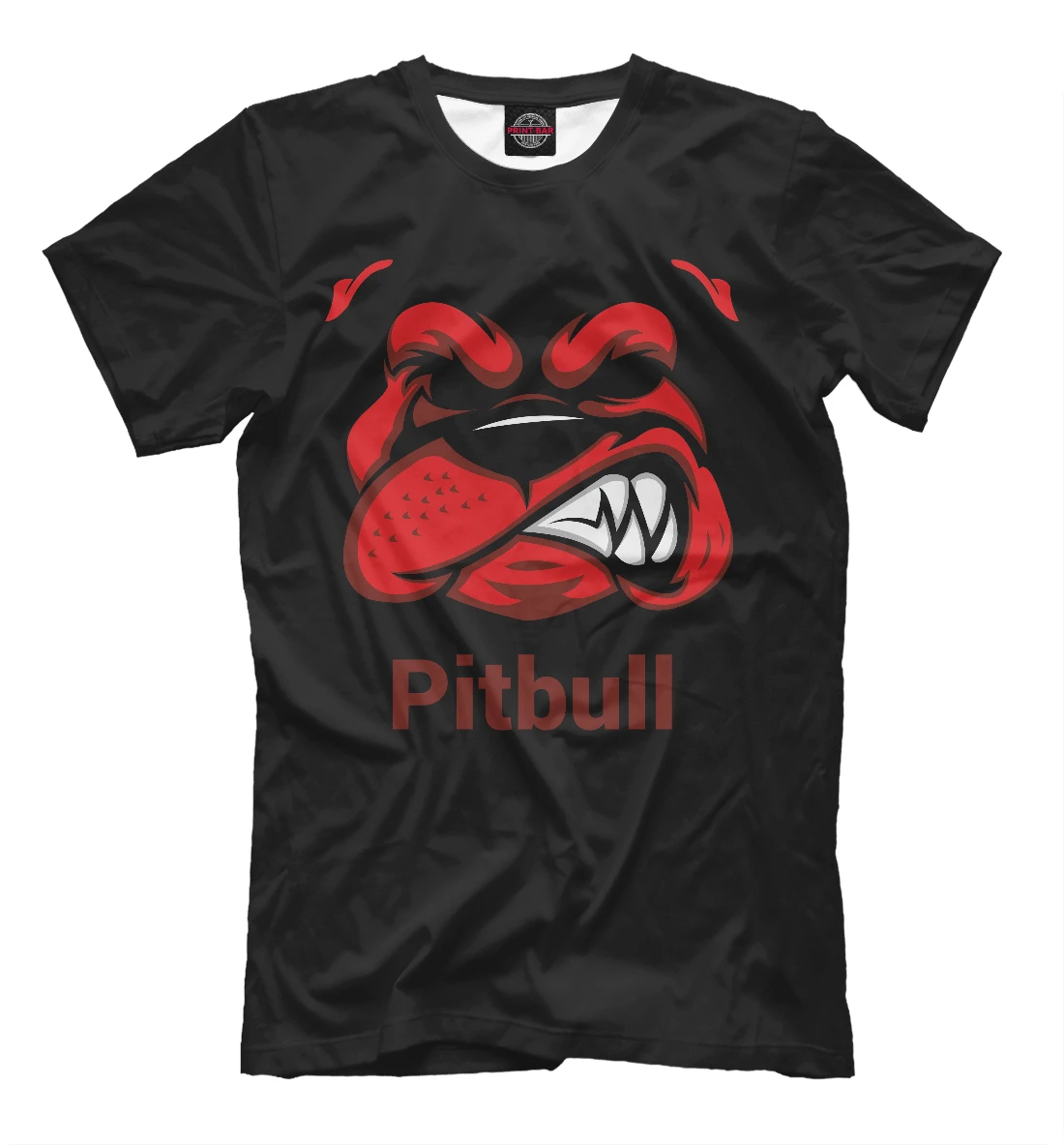 Футболка Pit bull (животные) | Мужская одежда