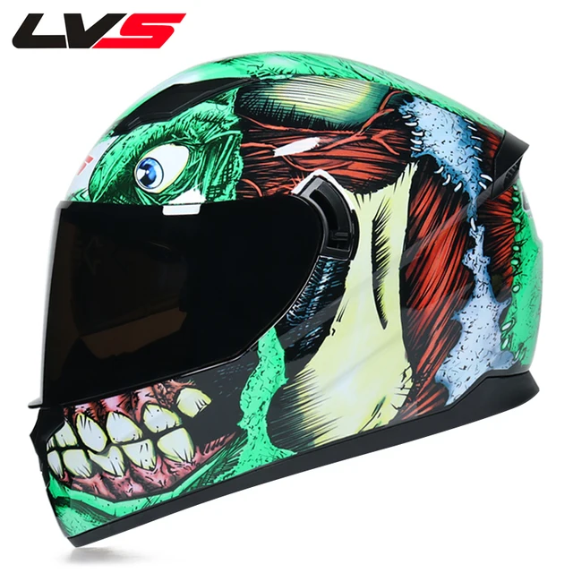 LVS Motorcycle Helmet Motorbike 