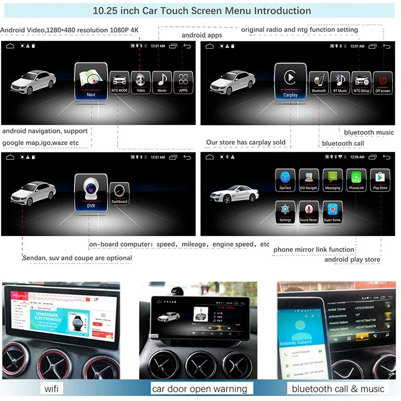 10,25 дюймовый автомобильный навигационный пресс-экран для Mercedes Benz CLK Class W204 S204 C207 A209 2008 до 2010 Blu-Ray экран gps автомобильный навигатор