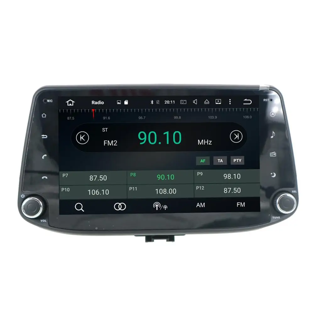 DVD плеер на Android 10 0 4 + 64 ГБ радио GPS навигация для Hyundai I30 2017 2018 мультимедийный видео