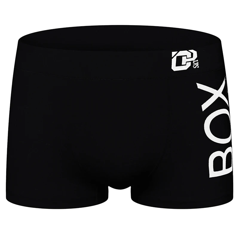 ORLVS Брендовые мужские боксеры, нижнее белье, Cueca Tanga, дышащие удобные трусы, хлопковые боксеры, шорты, быстросохнущие мужские трусы - Цвет: OR212-black